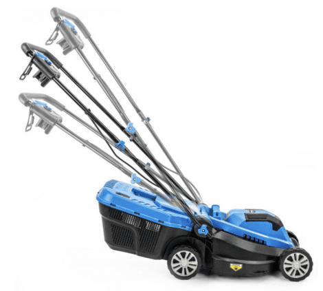 Hyundai Electric Lawn Care Bundle, 1300W 33cm Cut Lawn Mower & 250W Grass Trimmer | HYM3313EGT - Image 8