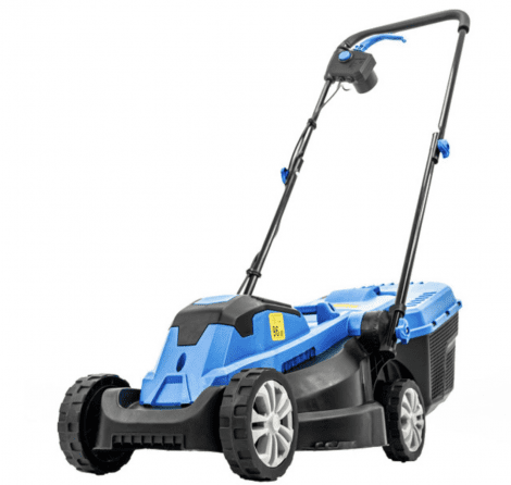 Hyundai Electric Lawn Care Bundle, 1300W 33cm Cut Lawn Mower & 250W Grass Trimmer | HYM3313EGT - Image 12