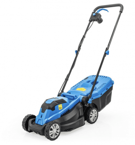Hyundai Electric Lawn Care Bundle, 1300W 33cm Cut Lawn Mower & 250W Grass Trimmer | HYM3313EGT - Image 13