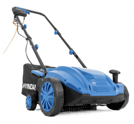 Hyundai 1500W 32cm Electric Artificial Grass Sweeper and Lawn Brush | HYSW1500E - Image 4