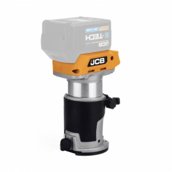 JCB 18V Brushless Trimmer Router Unit, 3/8" & 1/4" Collet (Machine Only) |21-18RT-B