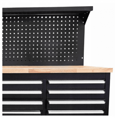 JCB JCB-01Y0109 Workshop Table Trolley and Tool Cabinet, 10 Drawers - Image 3
