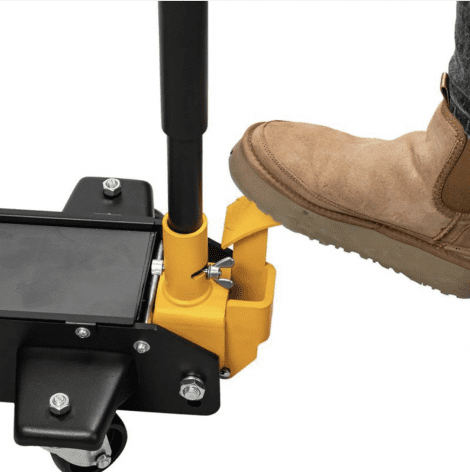 JCB 3 Tonne Hydraulic Long Trolley Jack, Heavy-duty, 525mm Max. Lift | JCB-T830028 - Image 6