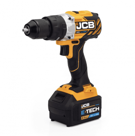 JCB 18V Brushless Combi Drill, Impact Driver & Hammer Drill Kit, 2 x 5Ah Li-Ion Batteries, Charger and 26'' Kit Bag| 21-18BL3PK-5 - Image 5