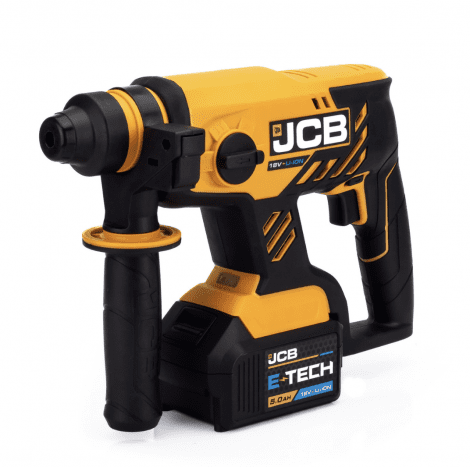 JCB 18V Brushless Combi Drill, Impact Driver & Hammer Drill Kit, 2 x 5Ah Li-Ion Batteries, Charger and 26'' Kit Bag| 21-18BL3PK-5 - Image 7