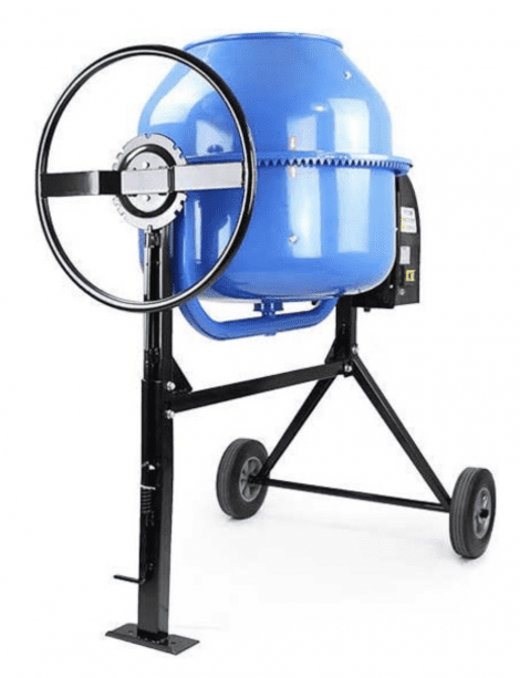 Hyundai 650w 160L Portable Electric Cement Concrete Mixer 230v | HYCM160E - Image 7