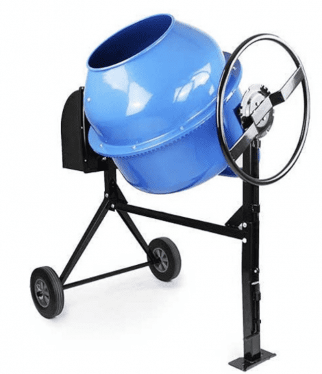 Hyundai 650w 160L Portable Electric Cement Concrete Mixer 230v | HYCM160E - Image 11