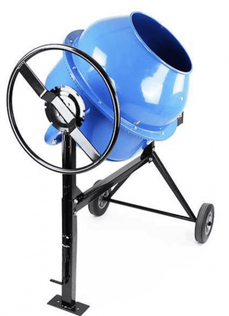 Hyundai 650w 160L Portable Electric Cement Concrete Mixer 230v | HYCM160E - Image 14