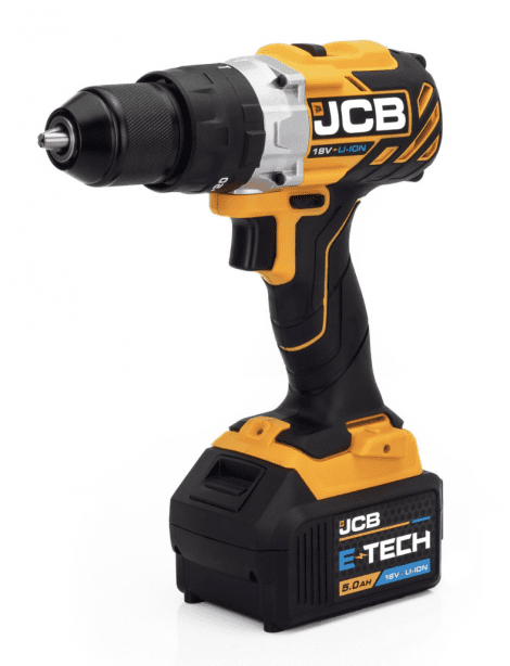 JCB 18V Cordless Combi Drill, Impact Driver & Multi-Tool Kit, 2x 5.0Ah Li-Ion Batteries, Charger, 26'' Kit Bag | 21-18TPKMT-5 - Image 5