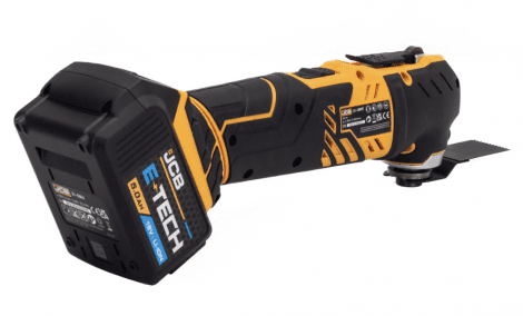 JCB 18V Cordless Combi Drill, Impact Driver & Multi-Tool Kit, 2x 5.0Ah Li-Ion Batteries, Charger, 26'' Kit Bag | 21-18TPKMT-5 - Image 8