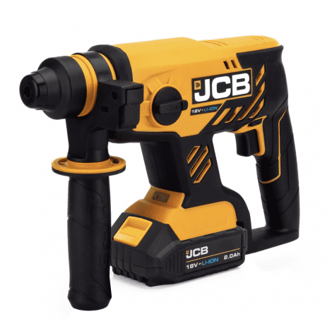JCB 18V Brushless Combi Drill, Impact Driver & Hammer Drill Kit, 2 x 2Ah Li-Ion Batteries, Charger and 26'' Kit Bag | 21-18BL3PK-2 - Image 7