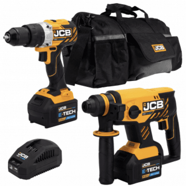 Screenshot 2025-12-04 at 13.09.58 JCB 18V Brushless Combi Drill & Hammer Drill SDS Kit, 2x 5.0ah Li-Ion Batteries, Charger, 20" Kit Bag | 21-18BLTPKSDS-5