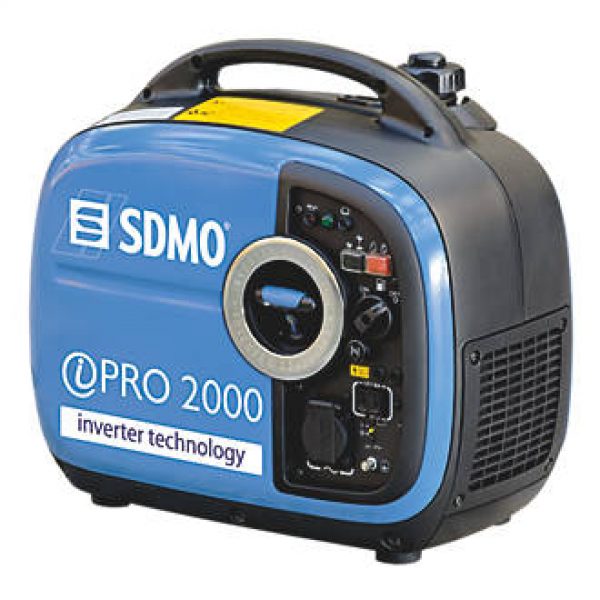 SDMO iPro 2000 Petrol 2000W Invertor Suitcase Generator Powered by Yamaha