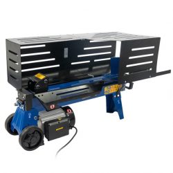 Hyundai 7 Tonne Horizontal Electric Log Splitter with Hydraulic Ram, Steel Protection Cage 520mm Length | HYLS7000HE